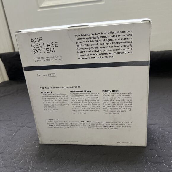 Rare LunaMD Age Reverse System Correct & Prevent Visible Signs of Aging 3pc Set - Picture 12 of 16